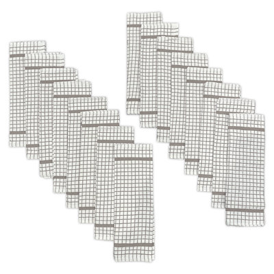 Cotton Checkered Dish Cloth Kitchen Towel