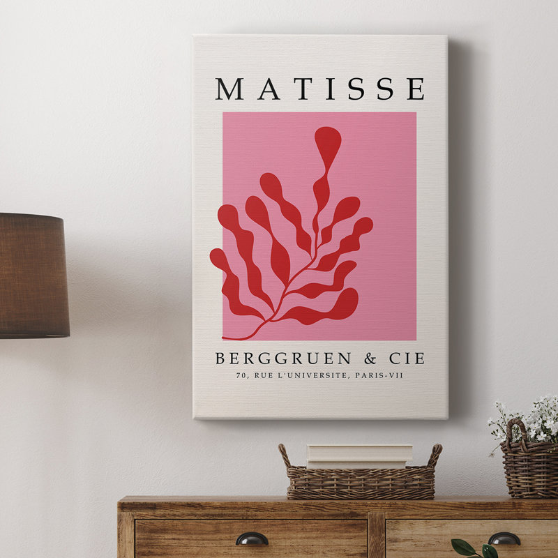 Matisse CEC XXXVII, reproduction d'art encadrée Cavas, H 27 po x l 18 po