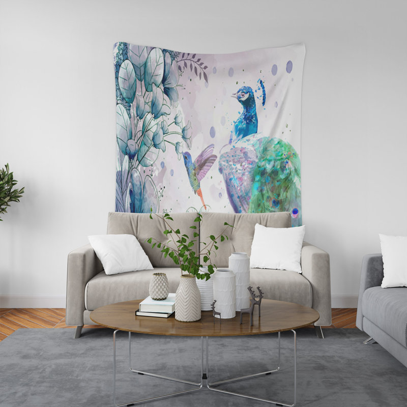Tapisserie murale, H 88 po x l 104 po