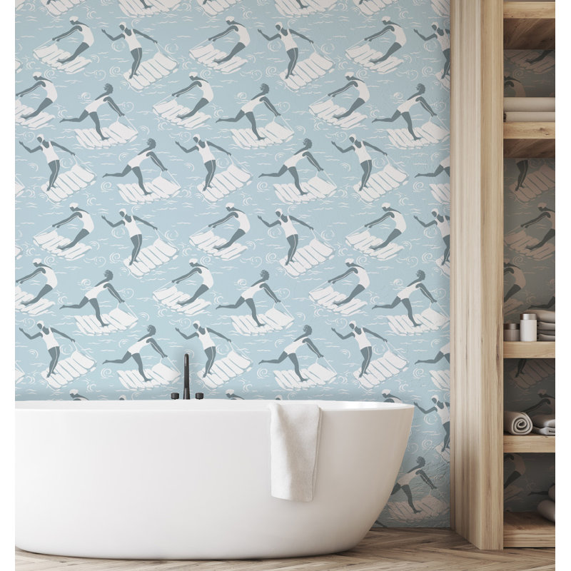 Deco Swimmers, Blue