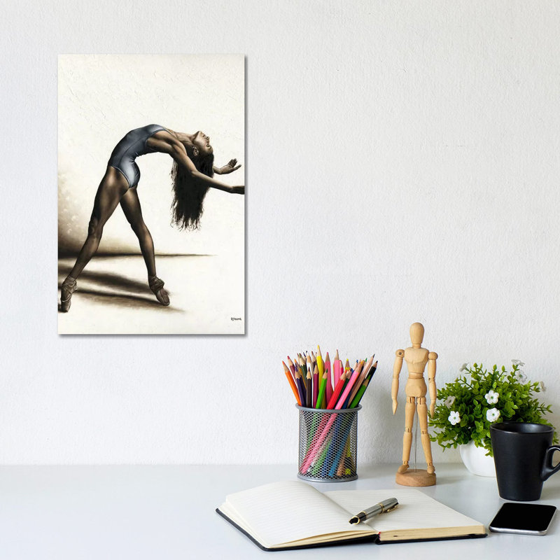 Invitation To Dance - Wrapped Canvas Print, 30.48cm H x 20.32cm W x 1.91cm D