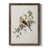 Toile avec cadre noyer