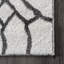 Tapis noir/blanc géométrique Stamm-270744329