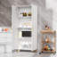 Garde-manger Masai de 68,89 po de hauteur avec 4 tablettes, armoire de rangement pour le salon et la cuisine-643320850