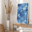 «Abstract Blue Marble Geode VII», reproduction d'art moderne sans cadre-524147039