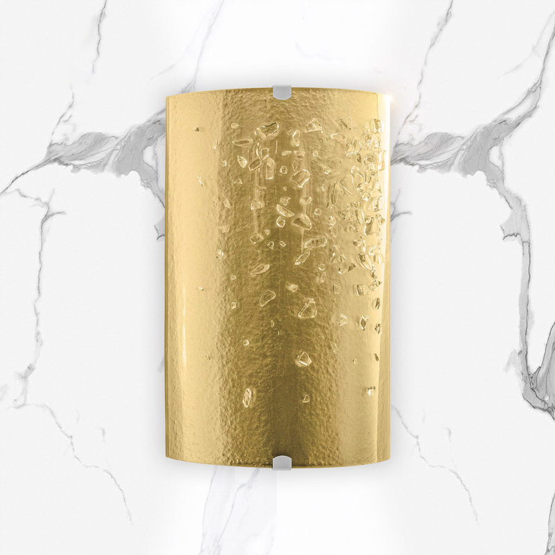 Bracci Murano 1 - Light Bath Sconce, Gold