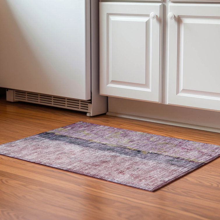 Premium Machine Washable Cerrito AMF605 Blush Rug