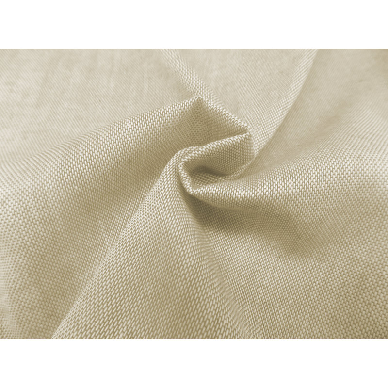 Salley Tab Top Curtain Single Panel, opaque, 132cm Width x 225cm Drop, Cream