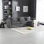 Canapé modulaire surdimensionné de 112 po pour le salon, canapé en L en chenille moderne, canapé-lit modulaire confortable avec repose-pieds mobile et mousse à mémoire de forme