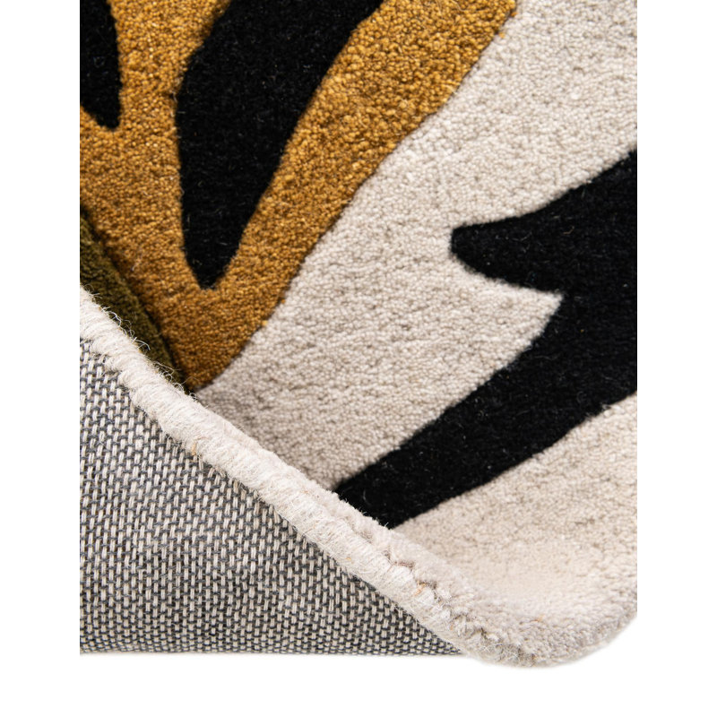 Tapis en laine pour enfants Unique Loom Tiger Playtime, Tigre 4 pi 1 po x 4 pi 1 po