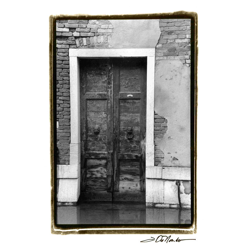 Les portes de Venise III, H 48 po x l 32 po