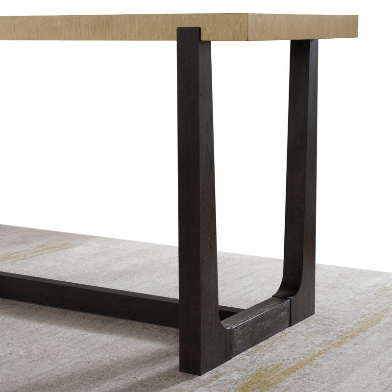 Table à hauteur de tréteaux en chêne l 30 po Vidalia