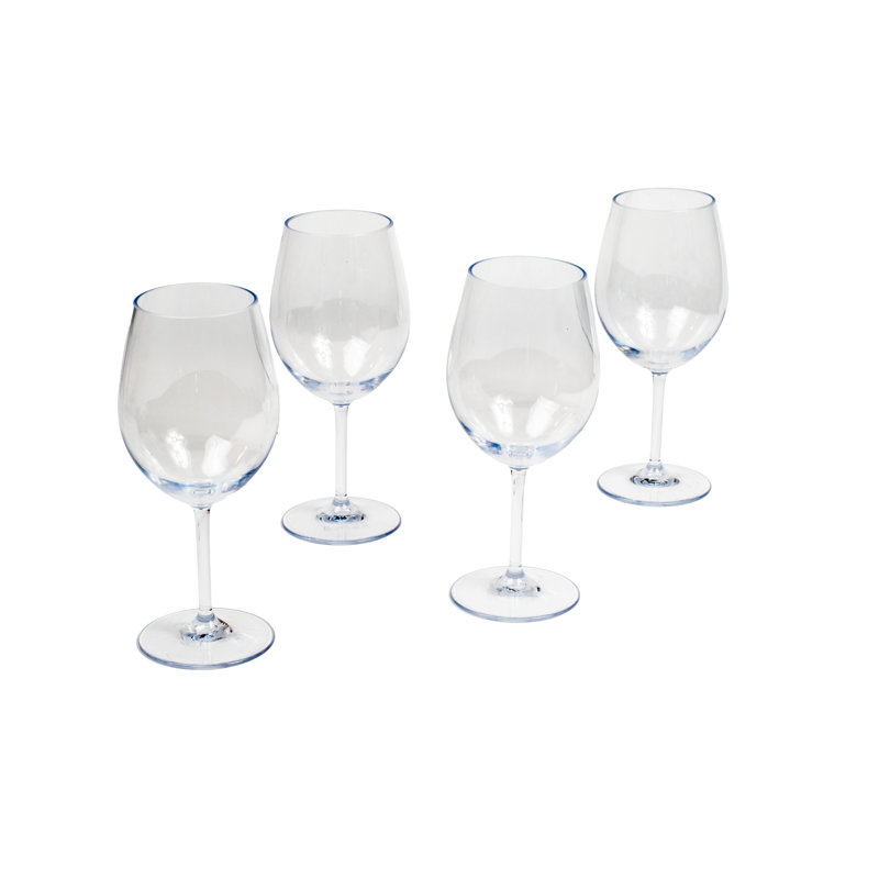 Athey 22 oz. Acrylic Drinking Glass Set