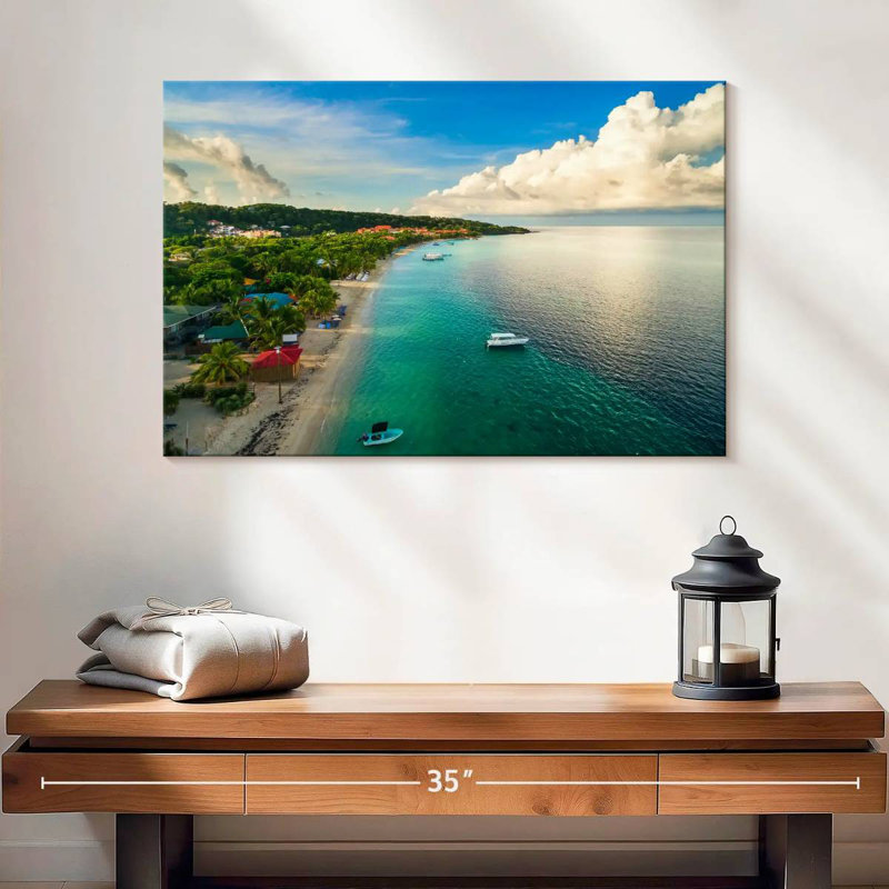 Roatan Tropical Gillard, 16" H x 24" W