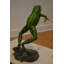 Bronze Jumping Frog Fountain