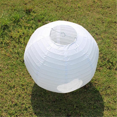 Small lampshade White Paper  Paper Lanterns Folding Chinese Paper Lanterns Wedding Party