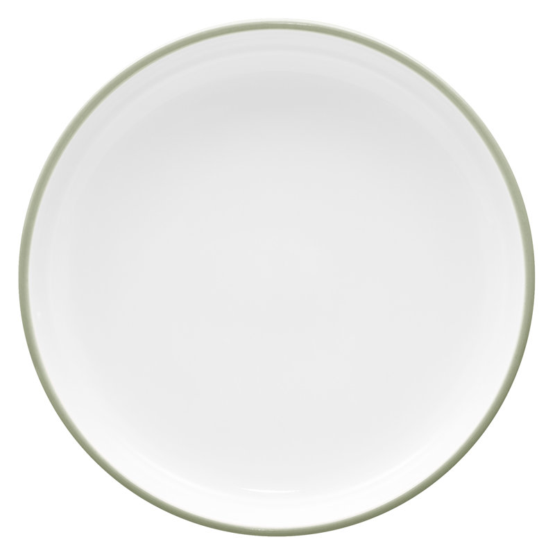 Noritake Colortex Stone Stax Deep Plates, 7 1/2", 12 Oz., Sage