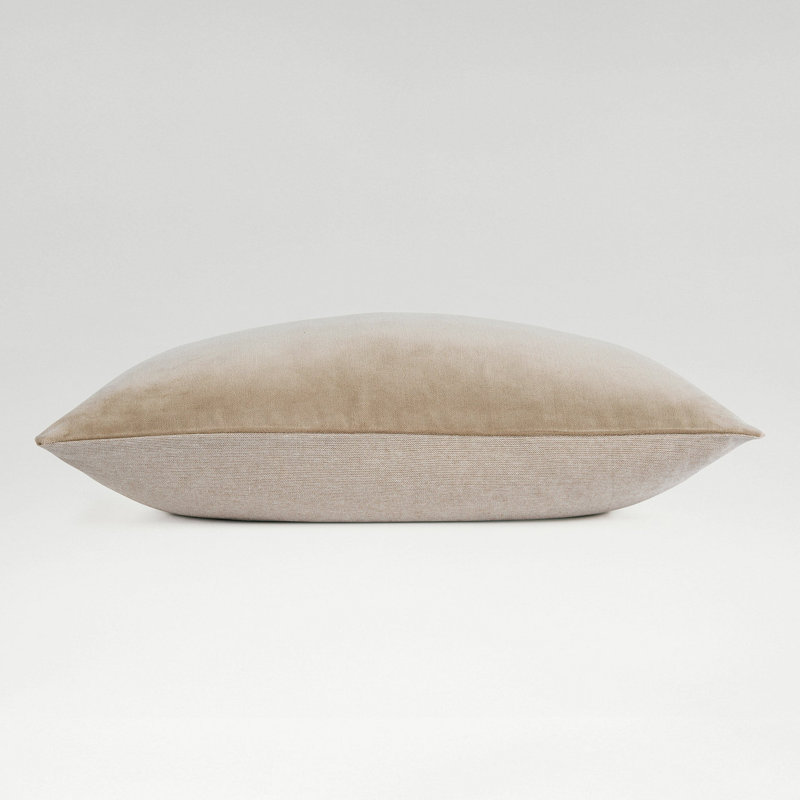 Jaipur Pillow Cover & Insert, Hazelnut, Rectangle 12"H x 20"W