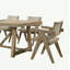 Fauteuil de salle à manger 2 pièces Contemporary-732632263