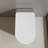 Elongated Smart Toilet 1.34 GPF In White Seat With Auto Open/Close, Auto Flush And Heated Seat