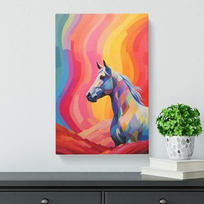 Horse Colour Field Art No.2 - No Frame Print