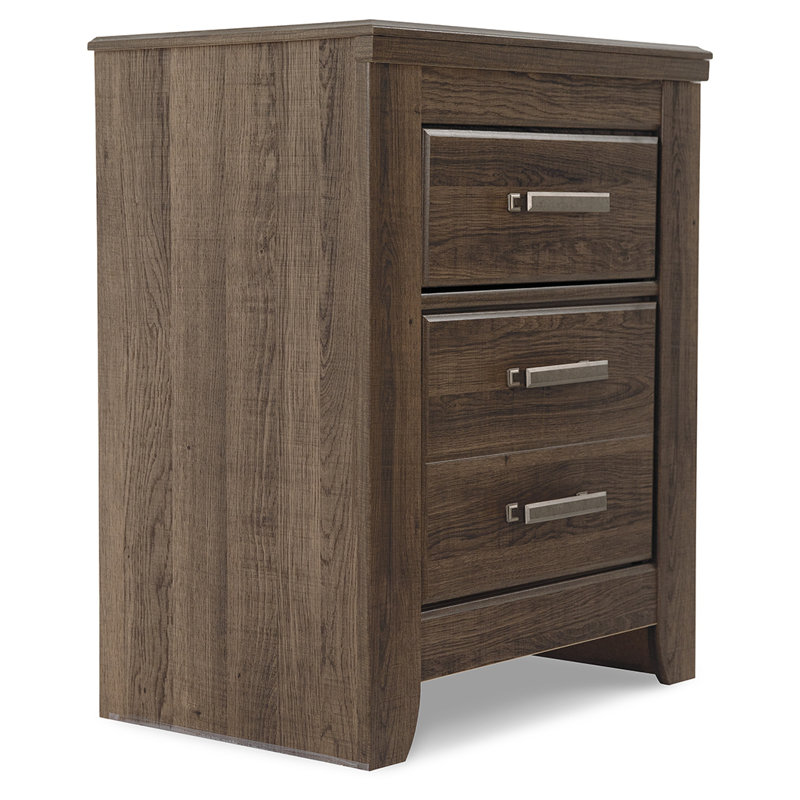 Table de chevet 2 tiroirs Keicha