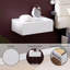 Rhodi 42cm W Solid + Manufactured Wood Bedside Table