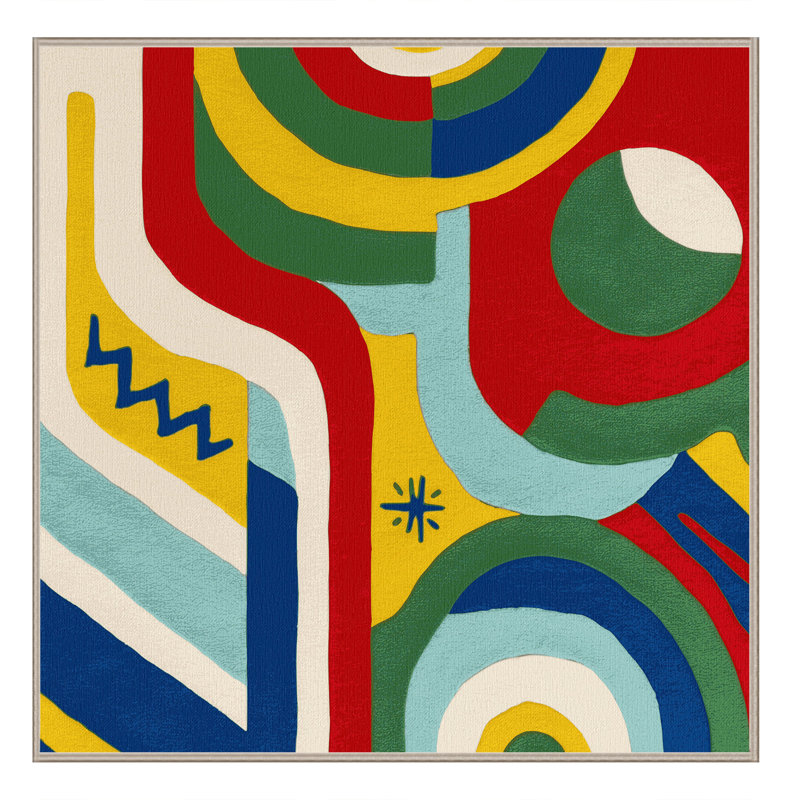Tapis Dandy Perk, Carré 8 pi