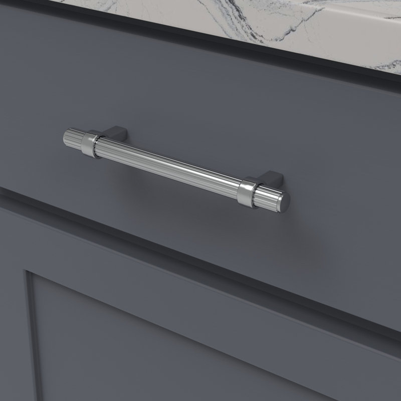 Sinclaire Bar / Handle Pull, 5.06, Chrome, 0.75