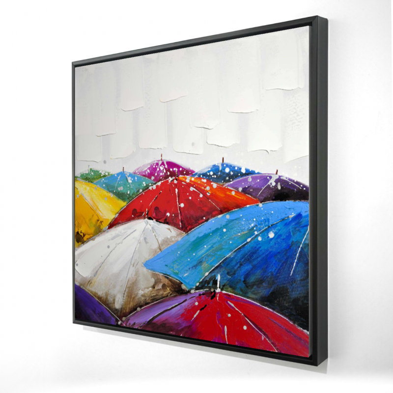 "Parasols colorés"