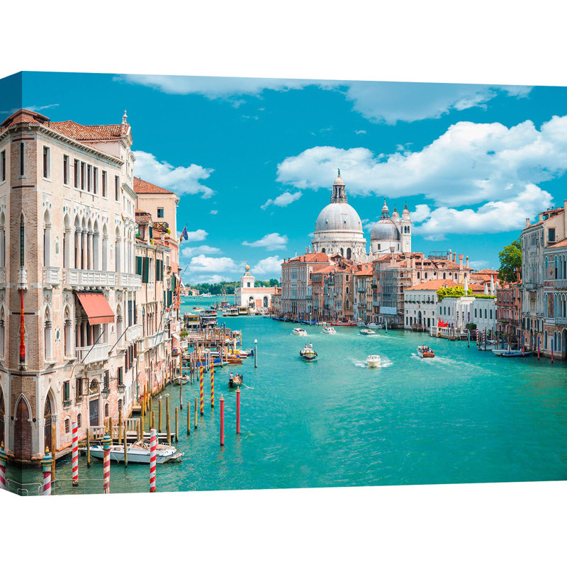 The Grand Canal, Venice by Anonymous - Wrapped Canvas Print, 50cm H x 70cm W x 4cm D