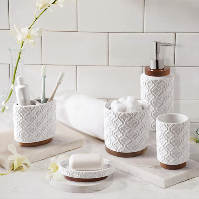 Elegant Bathroom Accessories Set 5 PCS