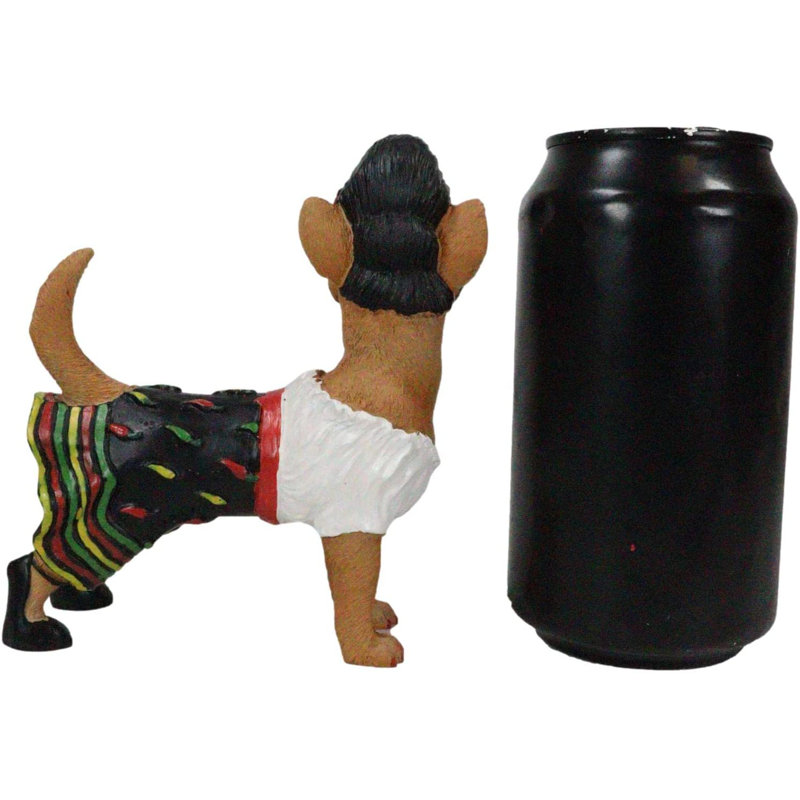Figurine Arita Chihuahua Senorita avec piments