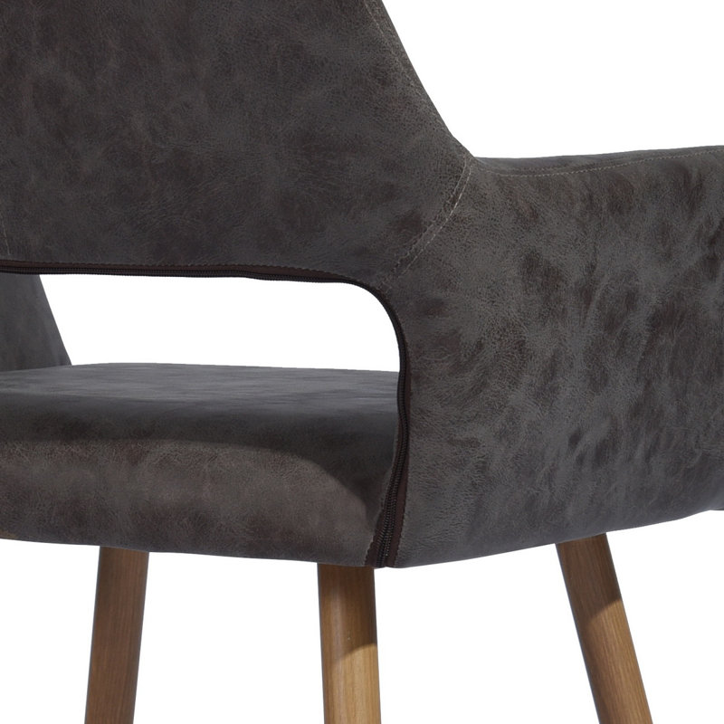 Chaise de travail Latour, Brun clair