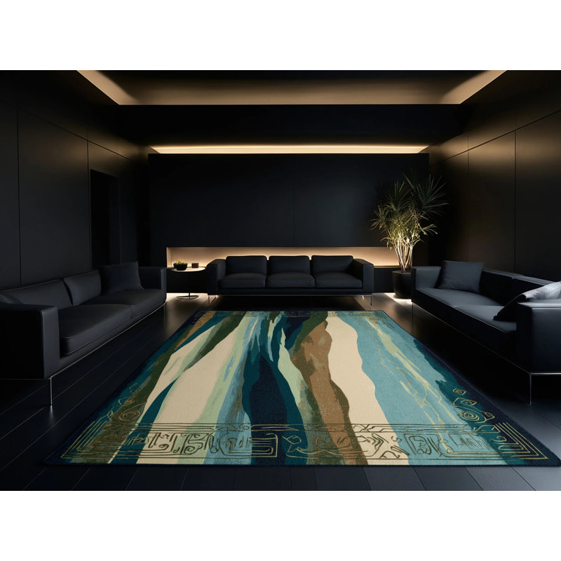 Aurora Whispers Rug, Rectangle 8' x 12'
