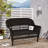 Karan 52'' Wide Metal Loveseat-1472335104