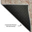 Tapis oriental de qualité supérieure lavable à la machine Natoma AMF1003-1861378198