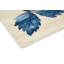 Hand Tufted Floral Area Rug in Cream/Blue-52732547