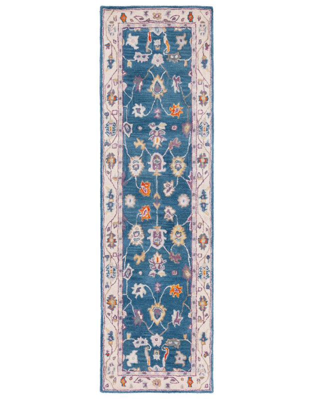 Lisabeth Hand Tufted Wool Oriental Rug, Runner 2'3" x 8'