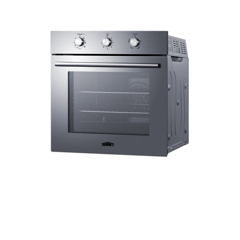 Summit Appliance 24" Wide LP Gas Wall Oven, Stainless Steel
