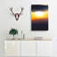 Sunset Through The Clouds In Abstract - Wrapped Canvas-55336972
