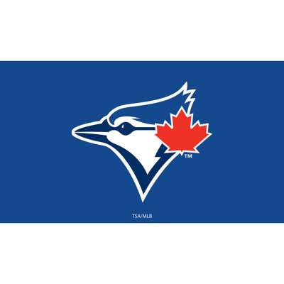 Toronto Blue Jays Full Colour PVC Mat 16" x 28"