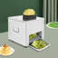 Machine à découper la viande électrique trancheuse à viande en acier inoxydable déchiquetée 110V