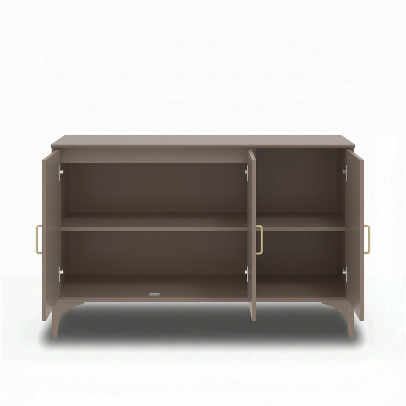 3 Door Sideboard, Warm Nude