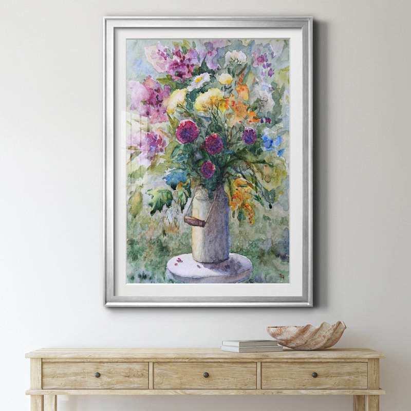 Printemps, reproduction d'art sur toile, Argent, H 22,5 po x l 30,5 po x P 1,5 po