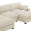 Canapé modulaire réversible 4 pièces en fausse fourrure de lapin avec canapé modulaire et repose-pieds 4 pièces-1969257072-1969257075-1969257077