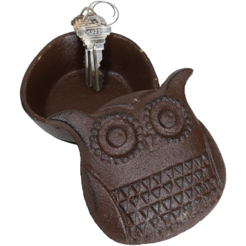 Figurine boîte fantaisie en fonte