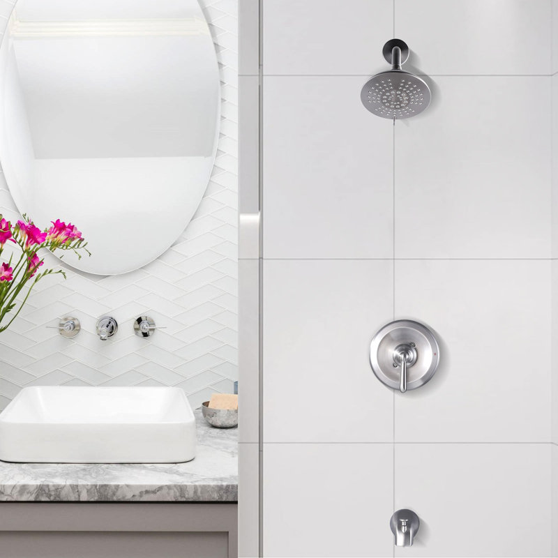 Shower Faucet, Brushed Nickel
