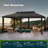Santa Monica Aluminum Patio Gazebo-93776338