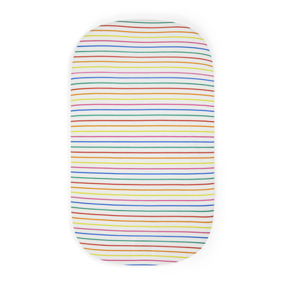 2 PACK FITTED CRIB SHEETS - RAINBOW DREAMS
